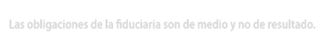 oblicaciones de la fiduciaria